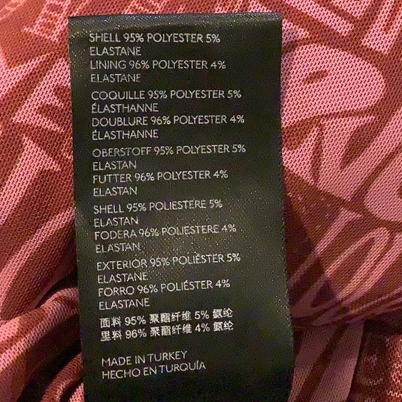 URBAN OUTFITTERS Brown/Pink“Love” Dress, Medium - Picture 9 of 10